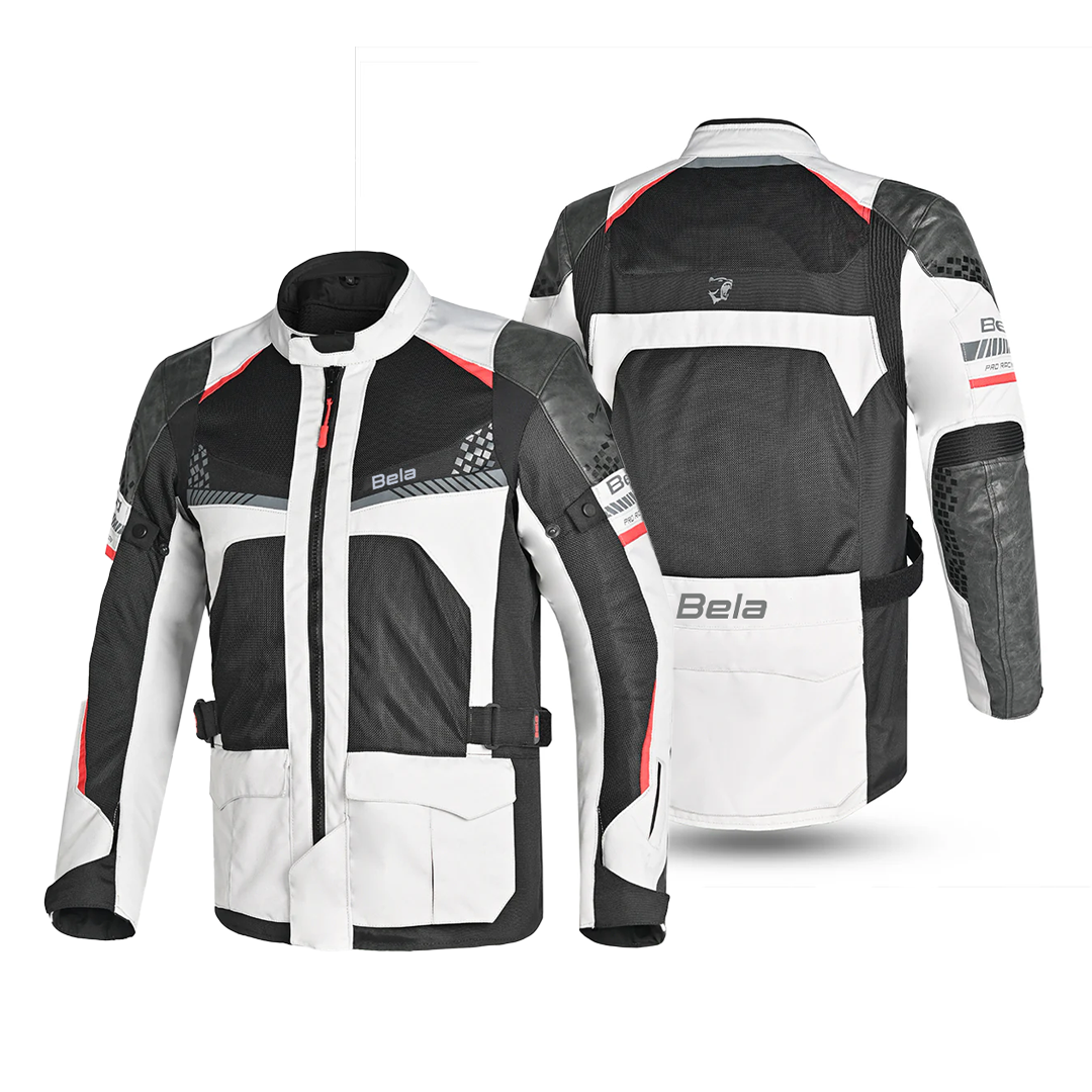 BELA ONSAKER GIACCA TRE STRATI TOURING UOMO GRIGIO NERO 