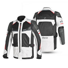 BELA ONSAKER GIACCA TRE STRATI TOURING UOMO GRIGIO NERO 