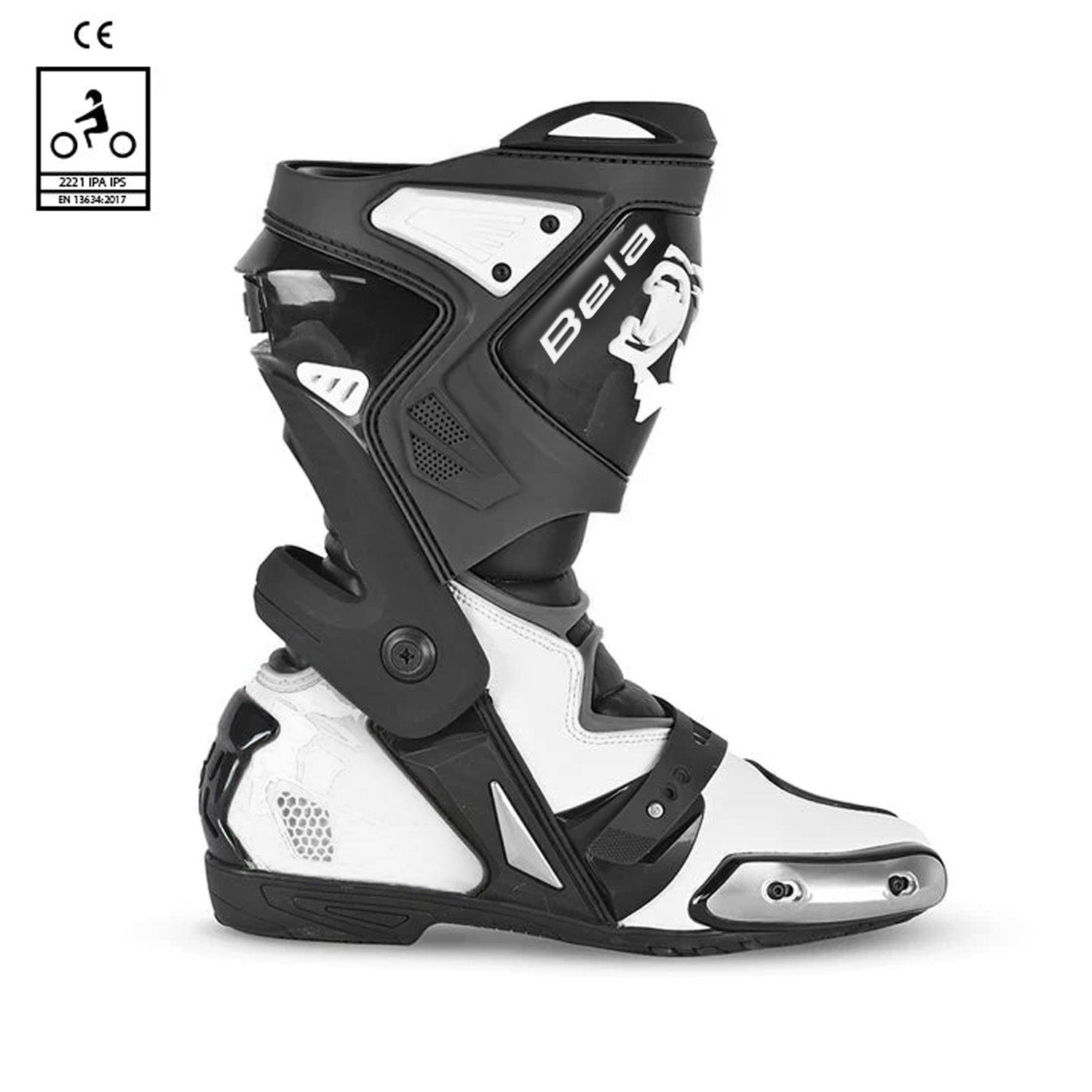 BELA RACE PRO STAVELI BIANCO NERO 