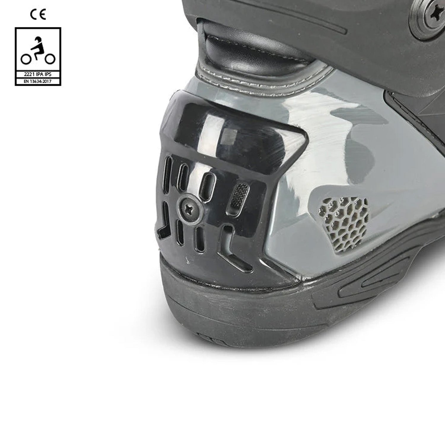 BELA RACE PRO STIVALI MOTO NERO/GRIGIO/GIALLO 