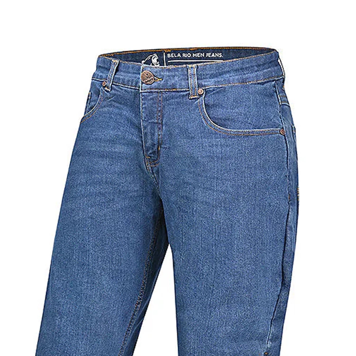 BELA RIO PANTALONI DONNA JEANS BLU 