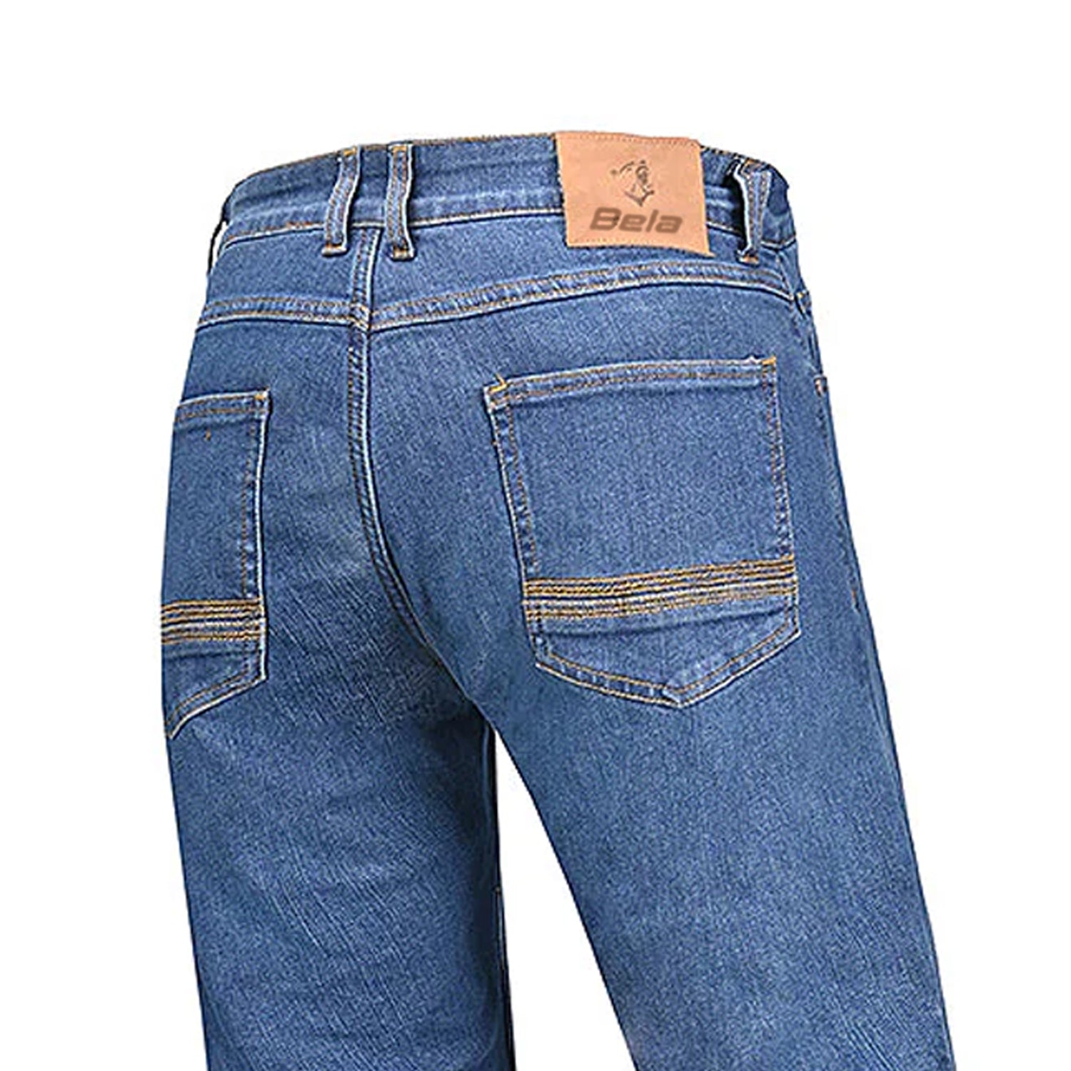 BELA RIO PANTALONI UOMO JEANS 34L BLU 