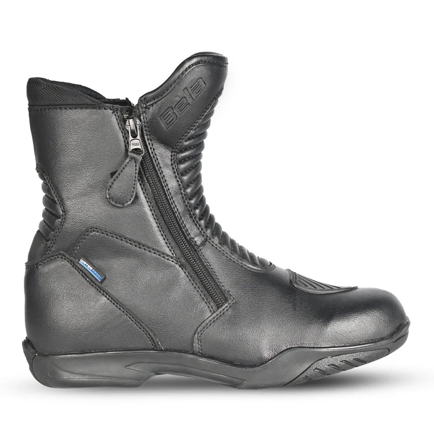 BELA RIO WR STIVALI MOTO IN PELLE NERO 