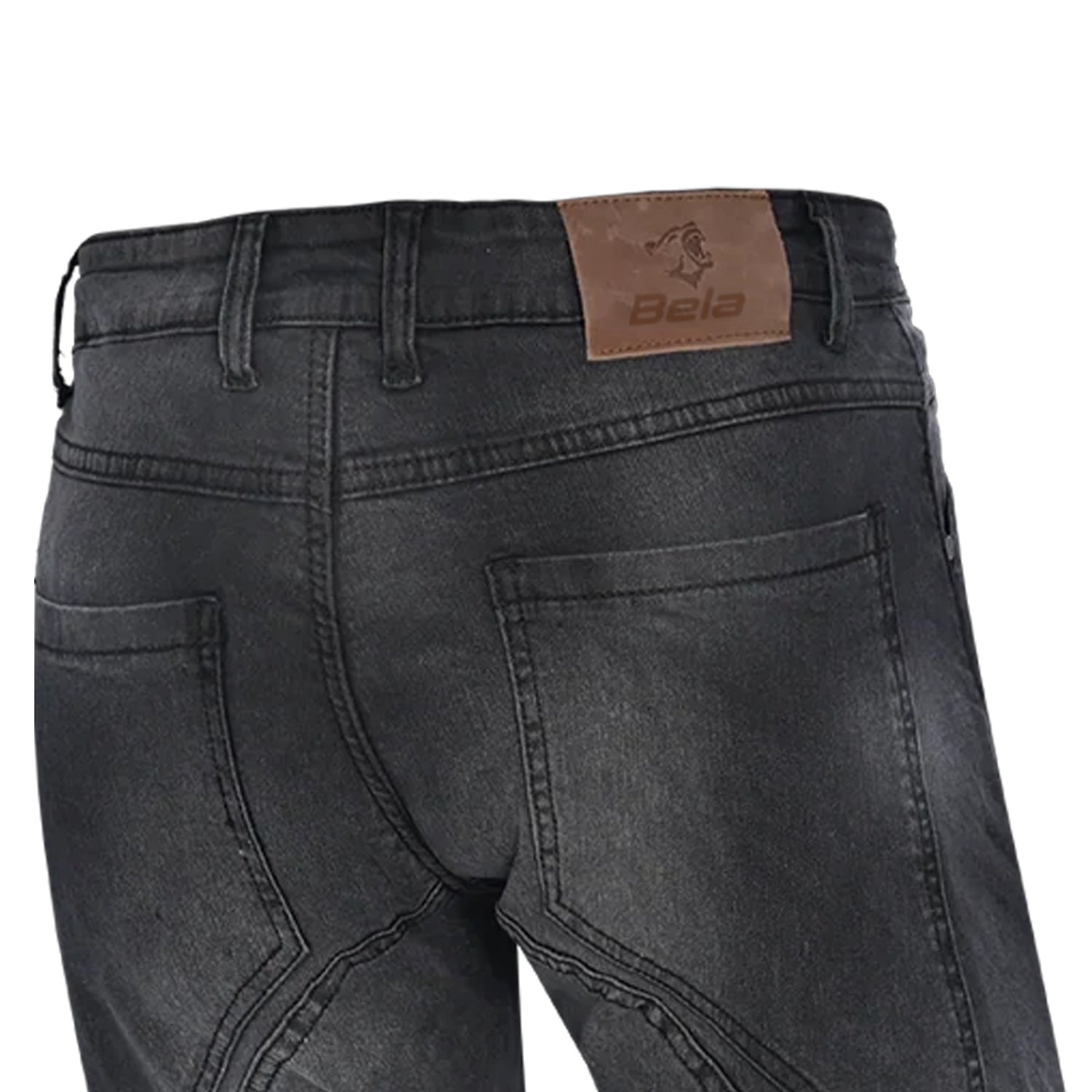 BELA ROCKER PANTALONI UOMO VAQERO JEANS NERO 
