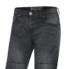 BELA ROCKER PANTALONI UOMO VAQERO JEANS NERO 