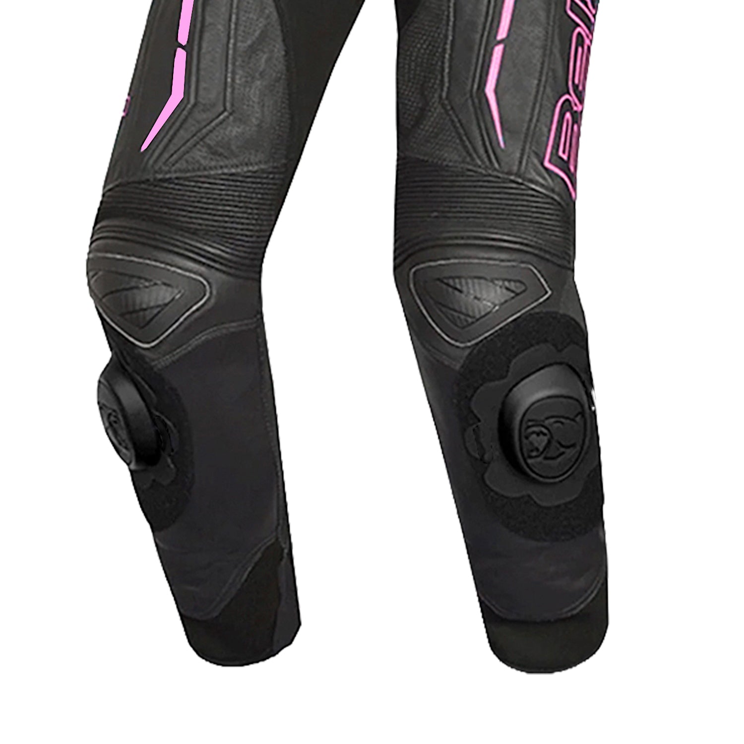 BELA ROCKET 1PC TUTA DONNA PELLE CANGURO MIX NERO ROSA 