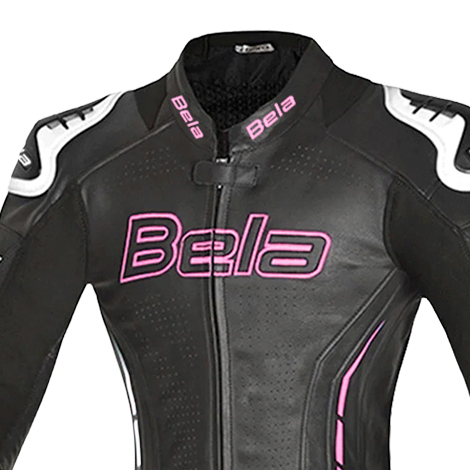 BELA ROCKET 1PC TUTA DONNA PELLE CANGURO MIX NERO ROSA 