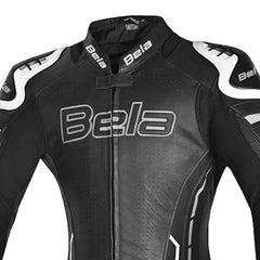 BELA ROCKET 2PC TUTA DONNA PELLE CANGURO MIX GRIGIO NERO 