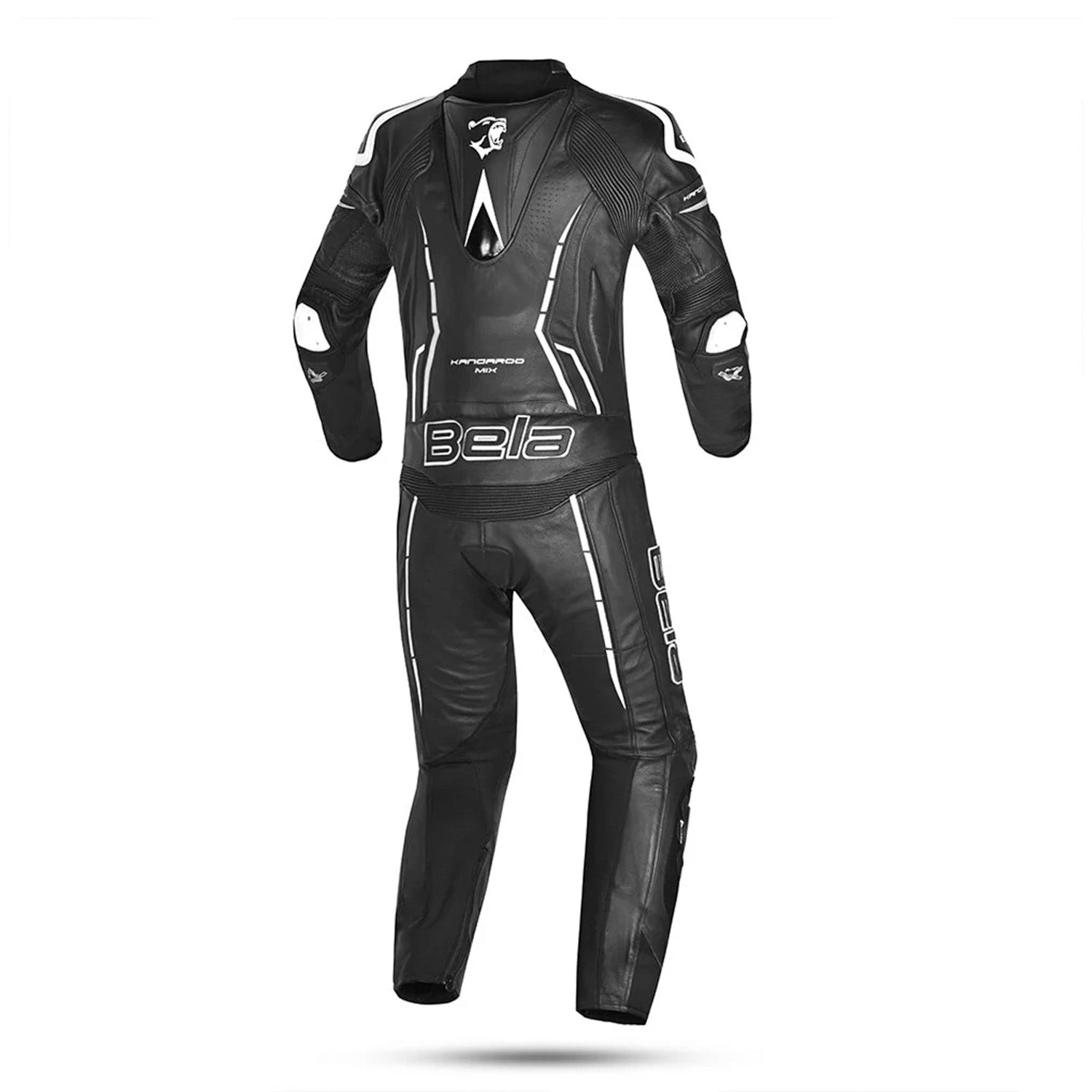 BELA ROCKET  MIX CANGURO TUTA 1PC NERO/BLANCO 