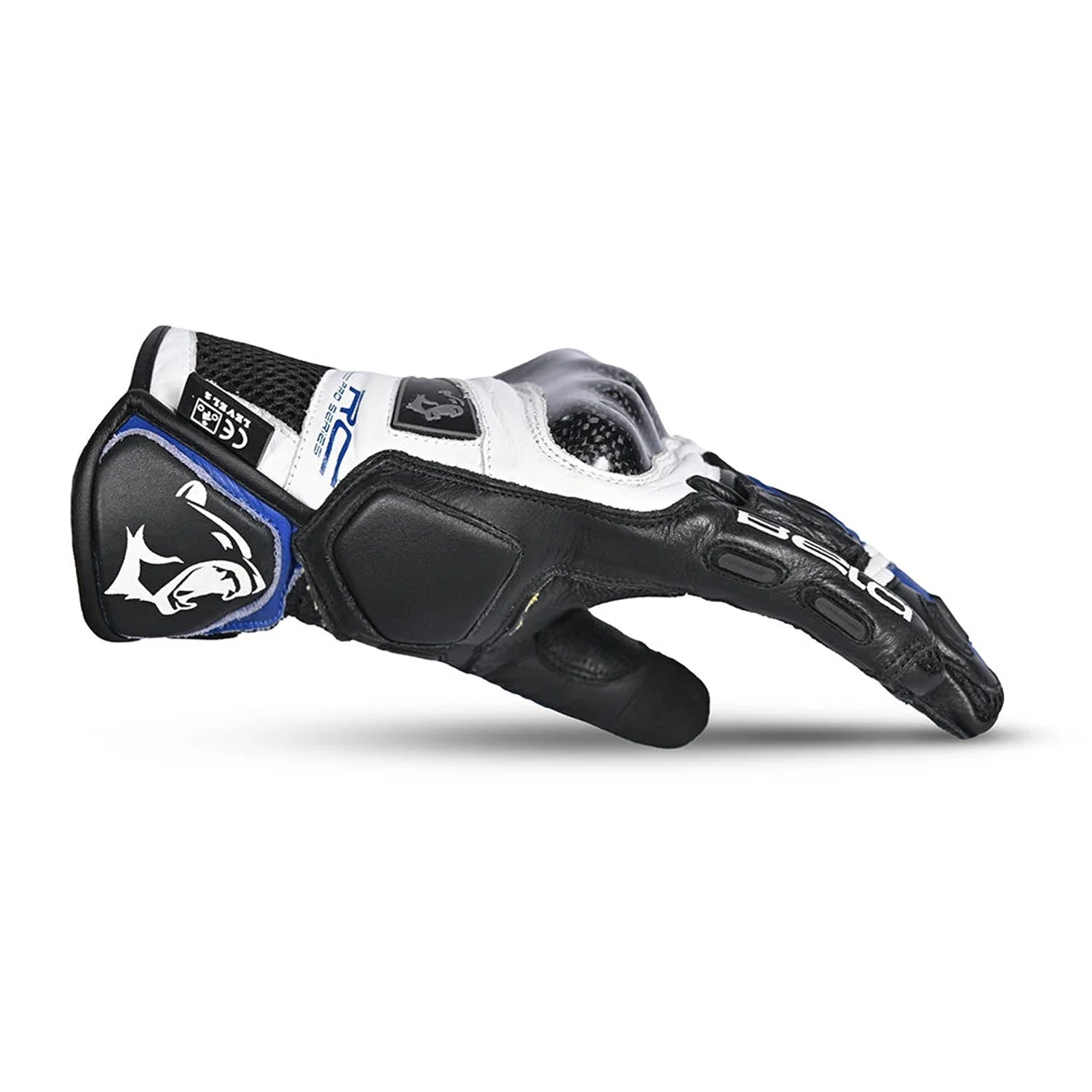 BELA ROCKET CORSA GUANTO BIANCO BLU/NERO 