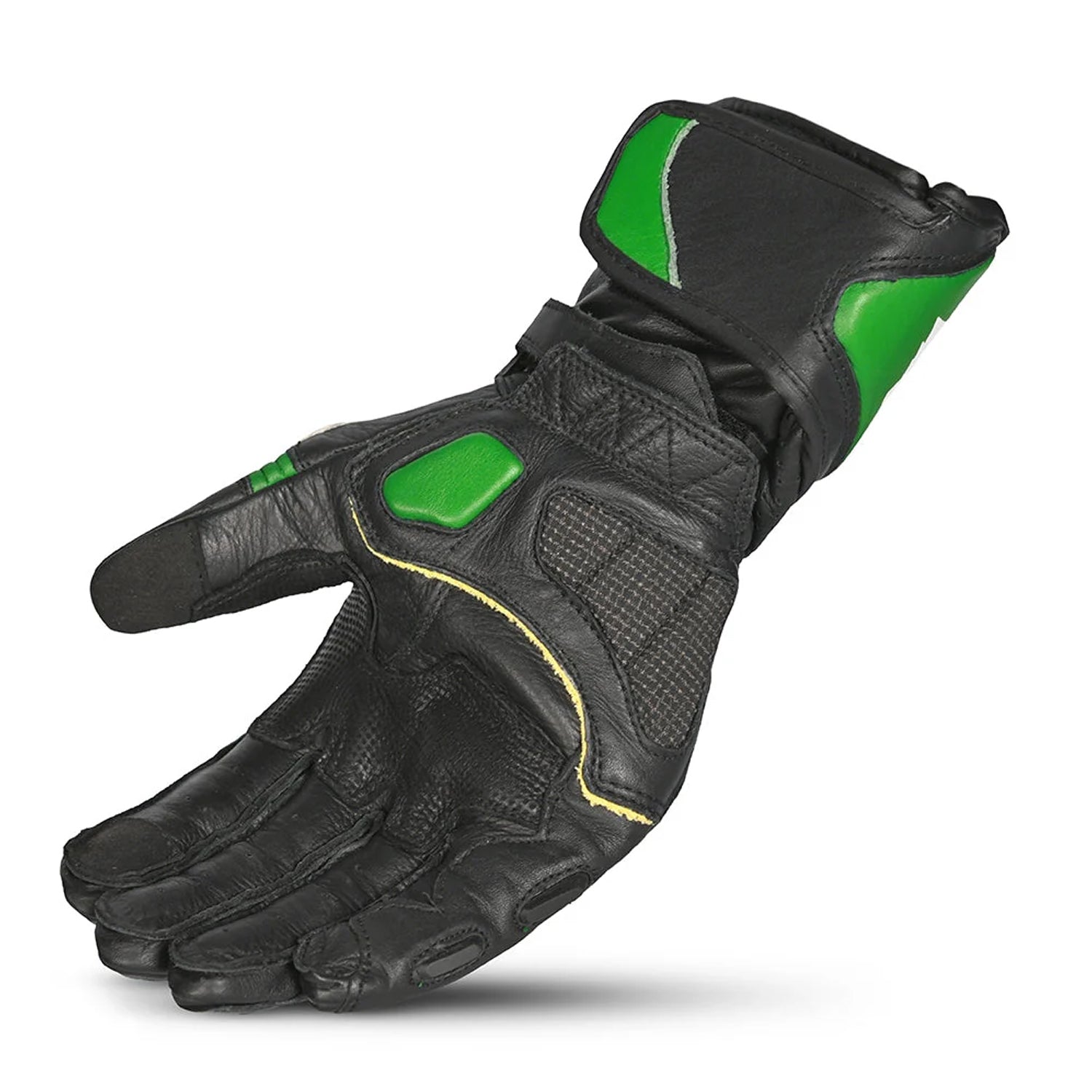 BELA ROCKET LUNGO GUANTO NERO/VERDE 