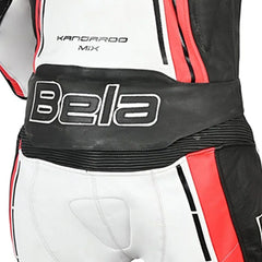 BELA ROCKET MIX KANGAROO TUTA 2 PEZZO UOMO NERO BIANCO ROSSO 
