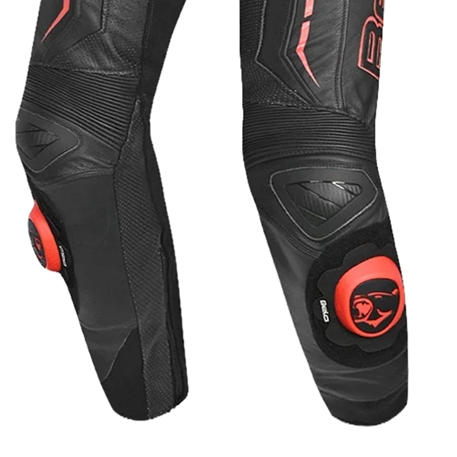 BELA ROCKET MIX KANGROO 2 PC MOTO TUTE UOMO NERO ROSSO ANTRACITA 