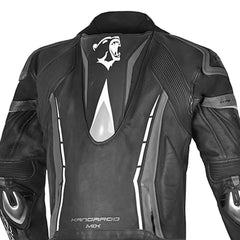 BELA ROCKET MIX KANGROO TUTE 2 PEZZO MOTO UOMO NERO GRIGIO ANTRACITA 