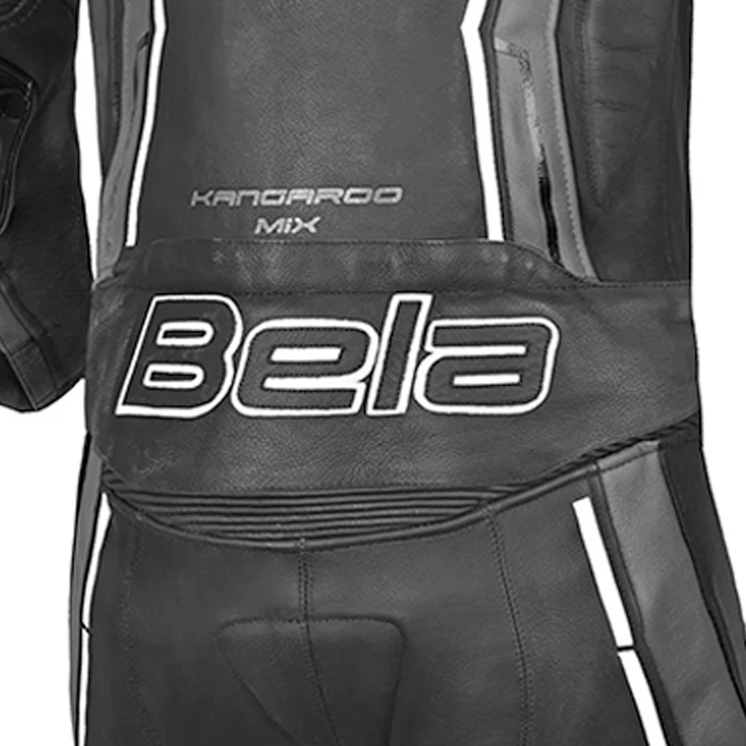 BELA ROCKET MIX KANGROO TUTE 2 PEZZO MOTO UOMO NERO GRIGIO ANTRACITA 