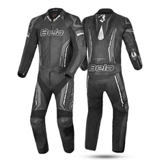 BELA ROCKET MIX KANGROO TUTE 2 PEZZO MOTO UOMO NERO GRIGIO ANTRACITA 