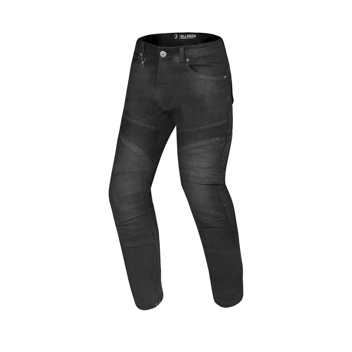 BELA ROSEKIN PANTALONI DONNA VAQUERIO JEANS NERO 