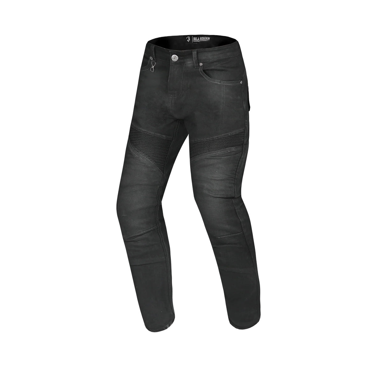 BELA ROSEKIN PANTALONI DONNA VAQUERIO JEANS NERO 
