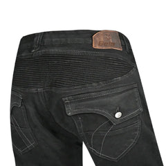 BELA ROSEKIN PANTALONI DONNA VAQUERIO JEANS NERO 