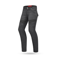 BELA ROSEKIN PANTALONI DONNA JEANS 30L NERO SPRAY 