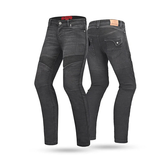 BELA ROSEKIN PANTALONI DONNA JEANS 30L NERO SPRAY – Yamoto.it