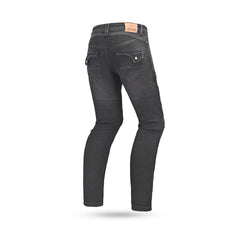 BELA ROSEKIN PANTALONI DONNA JEANS 30L NERO SPRAY 