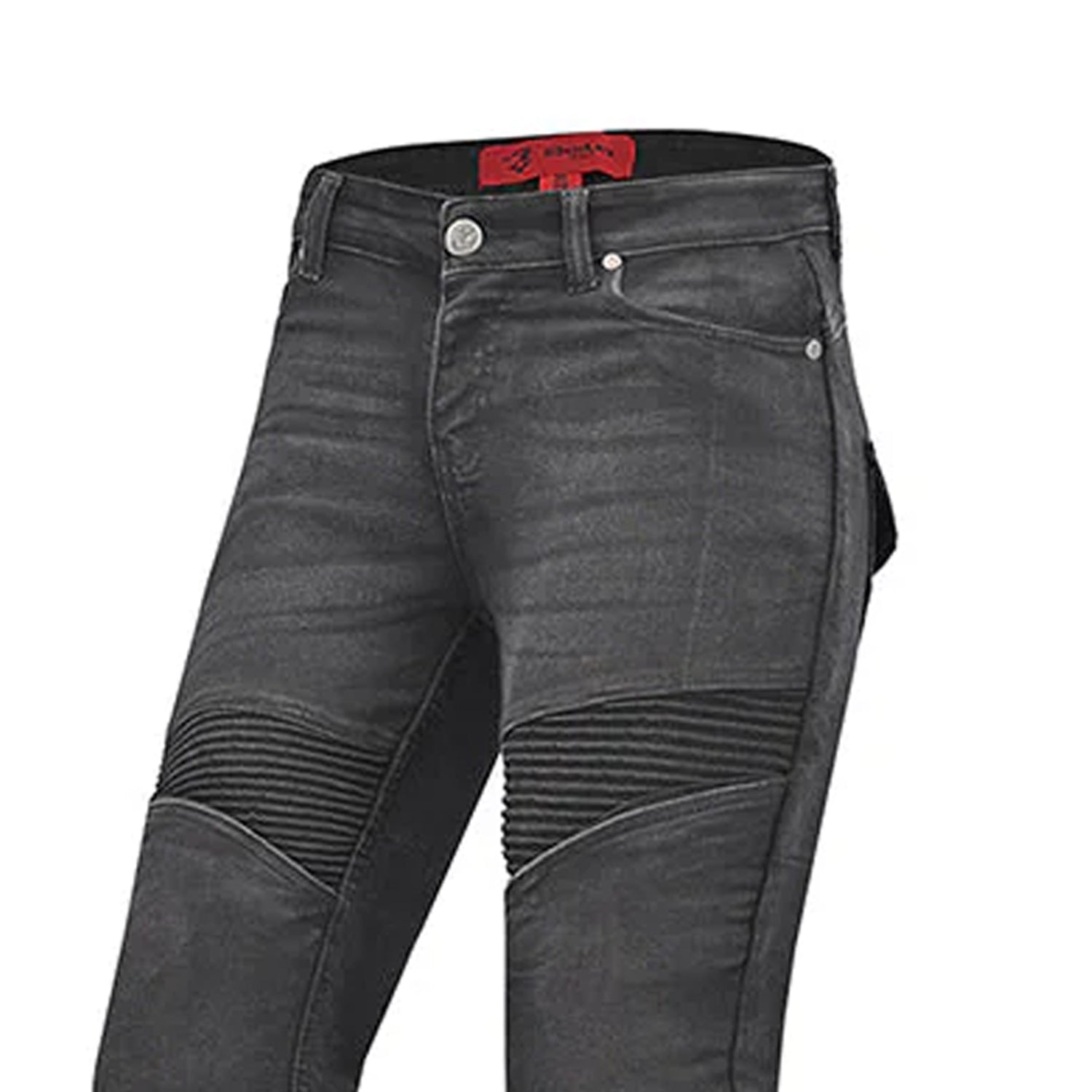 BELA ROSEKIN PANTALONI DONNA JEANS 30L NERO SPRAY 