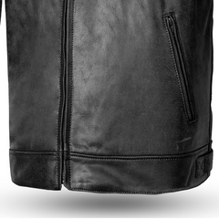 BELA ROYAL RIDER VINTAGE GIACCA IN VINTAGE NERO GRIGIO 