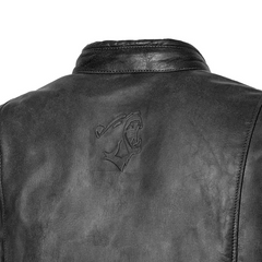 BELA ROYAL RIDER VINTAGE GIACCA IN VINTAGE NERO GRIGIO 