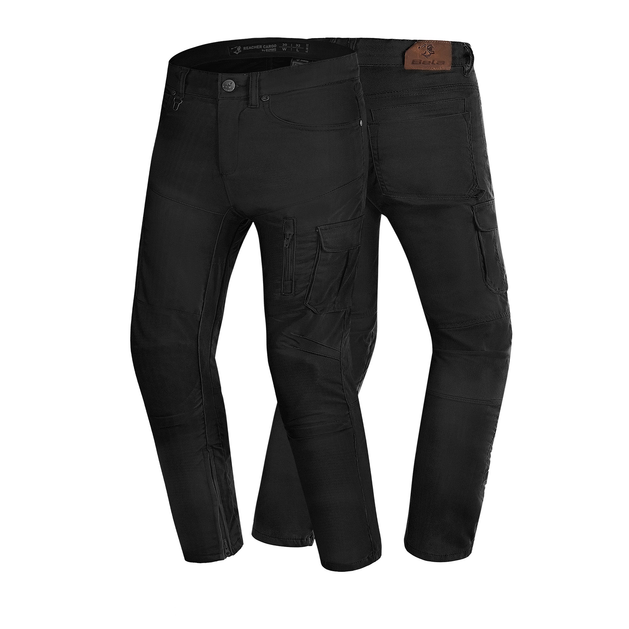 BELA REACHER HOMBRE LAYER CARGO PANTALON 30L NEGRO 