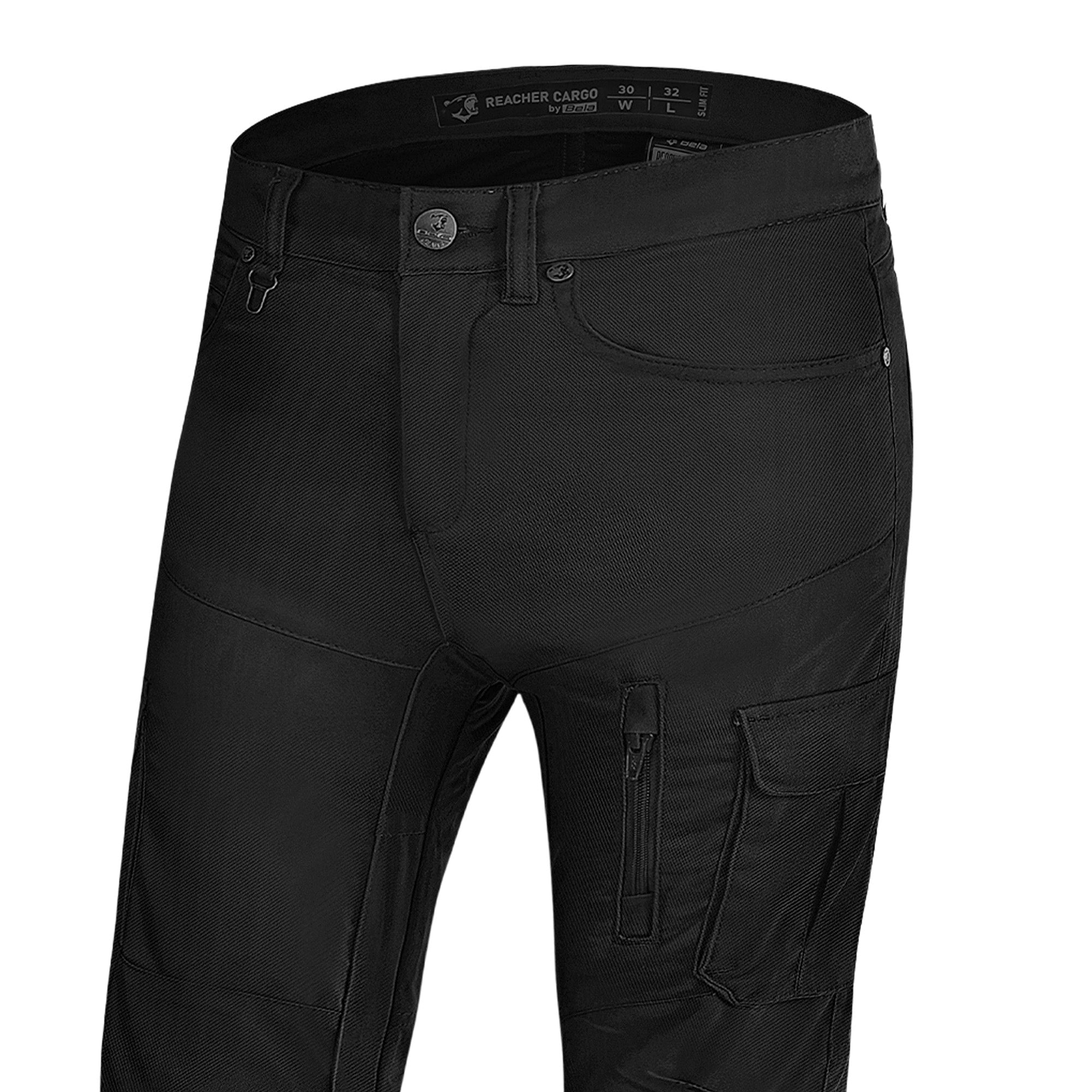BELA REACHER HOMBRE LAYER CARGO PANTALON 30L NEGRO 