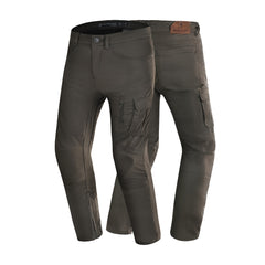 BELA REACHER LAYER CARGO 32L PANTALONI DI MOTO UOMO OLIVE VERDE 