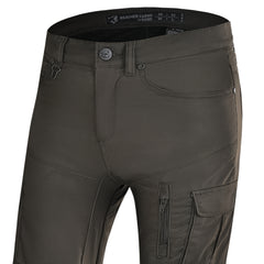BELA REACHER LAYER CARGO 32L PANTALONI DI MOTO UOMO OLIVE VERDE 