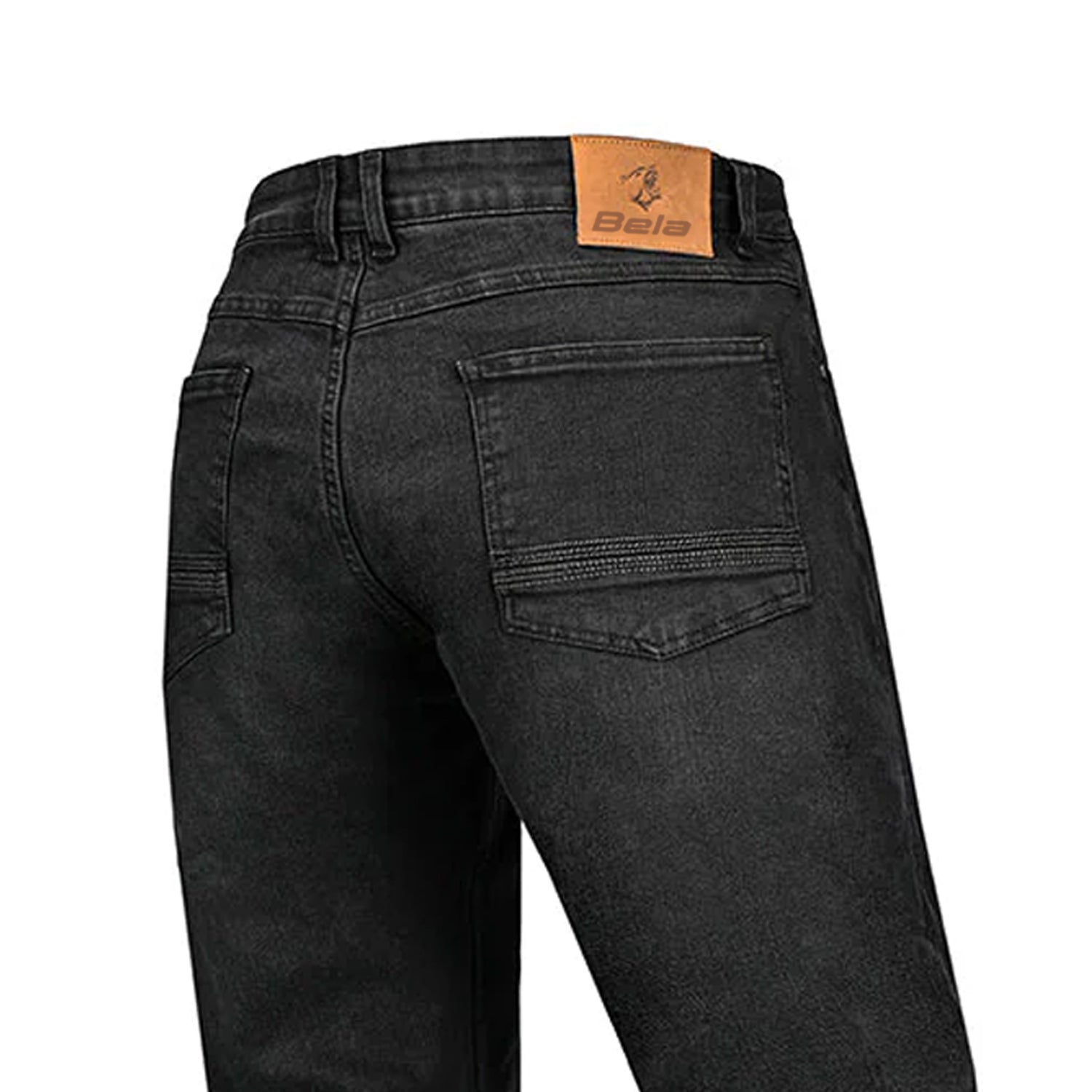 BELA RIO PANTALONI UOMO JEANS NERO 