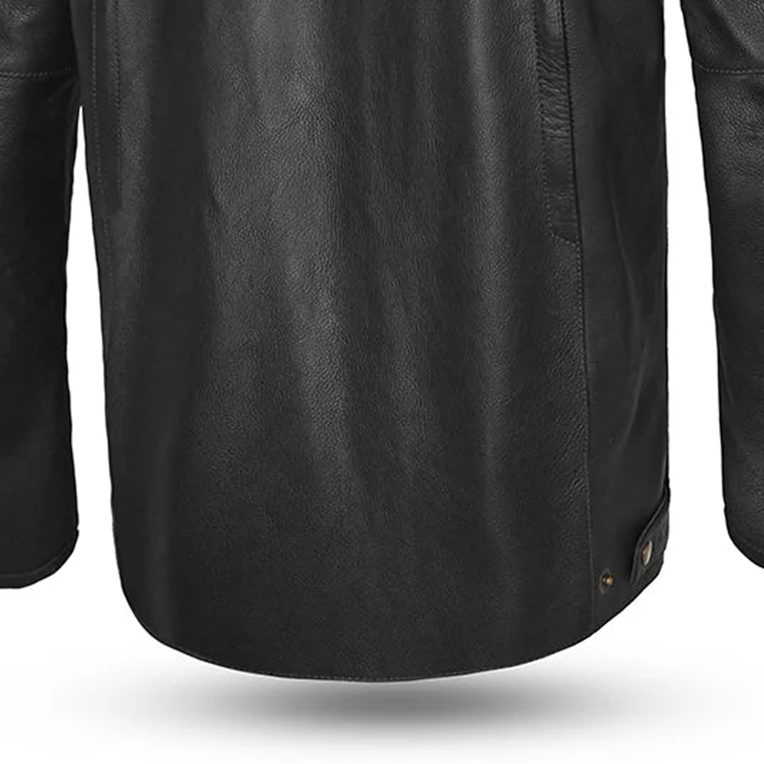 BELA GIACCA PELLE STARK 4 STAGIONI NERO/GRIS 