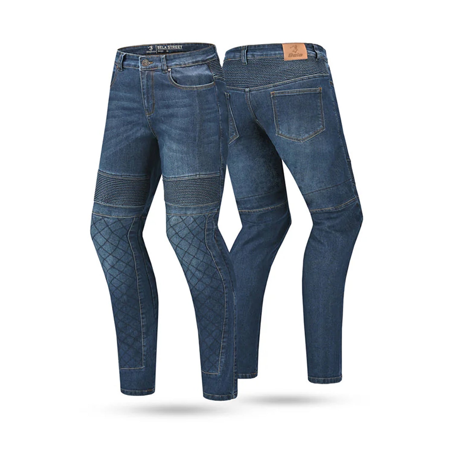 BELA STREET LADY PANTALONI DONNA JEANS BLU 