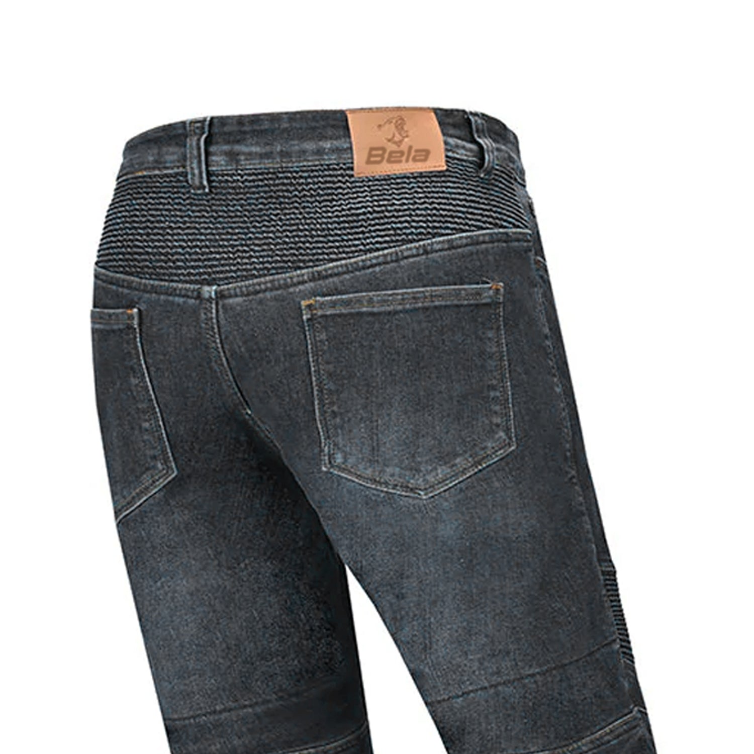 BELA STREET LADY PANTALONI DONNA VAQUERO JEANS NERO 