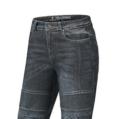 BELA STREET LADY PANTALONI DONNA VAQUERO JEANS NERO 