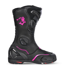 BELA STRIP STIVALI DONNA SPORTIVO NERO ROSA 