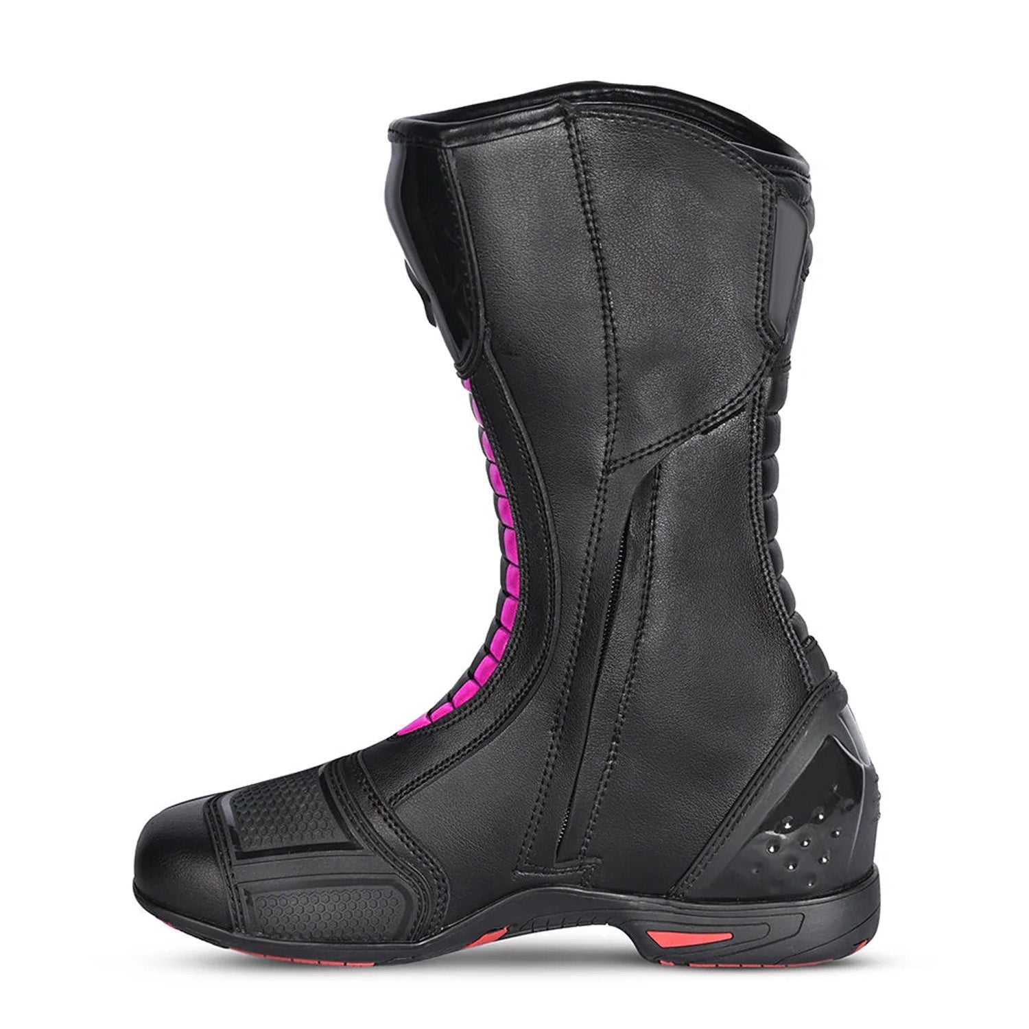 BELA STRIP STIVALI DONNA SPORTIVO NERO ROSA 