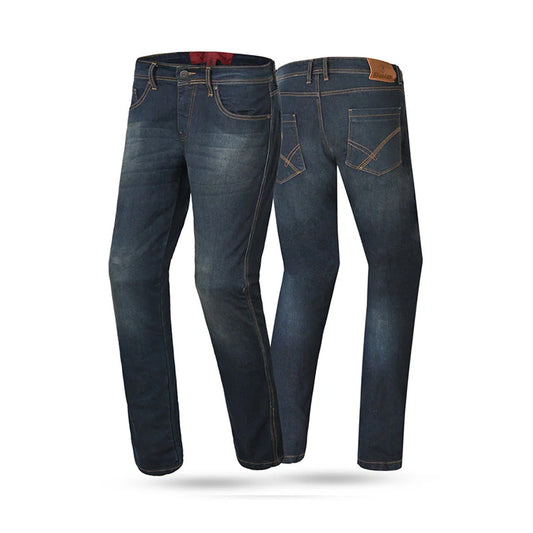 BELA TOUGH RIDER PANTALONI UOMO VINRAGE JEANS CASUALE BLU – Yamoto.it