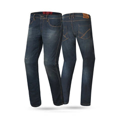 BELA TOUGH RIDER PANTALONI UOMO VINRAGE JEANS CASUALE BLU 