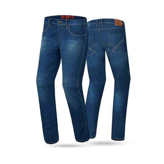 BELA TOUGH RIDER PANTALONI UOMO VINTAGE JEANS BLU – Yamoto.it
