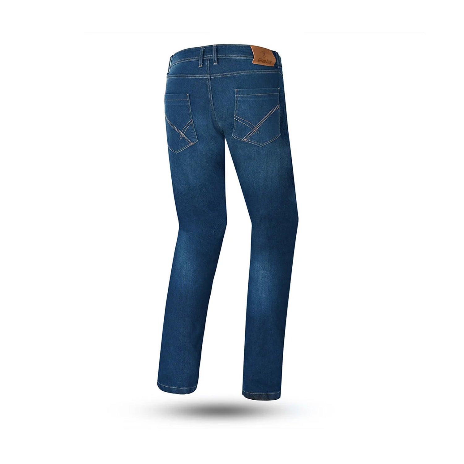 BELA TOUGH RIDER PANTALONI UOMO VINTAGE JEANS BLU 