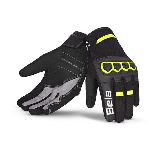 BELA TRACKER GUANTI DONNA INVERNALI MOTO NERO/GIALLO – Yamoto.it