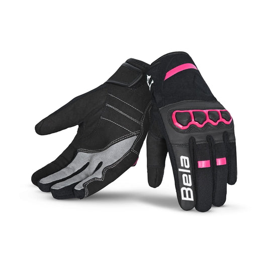 BELA TRACKER GUANTI DONNA INVERNALI MOTO NERO/ROSA – Yamoto.it
