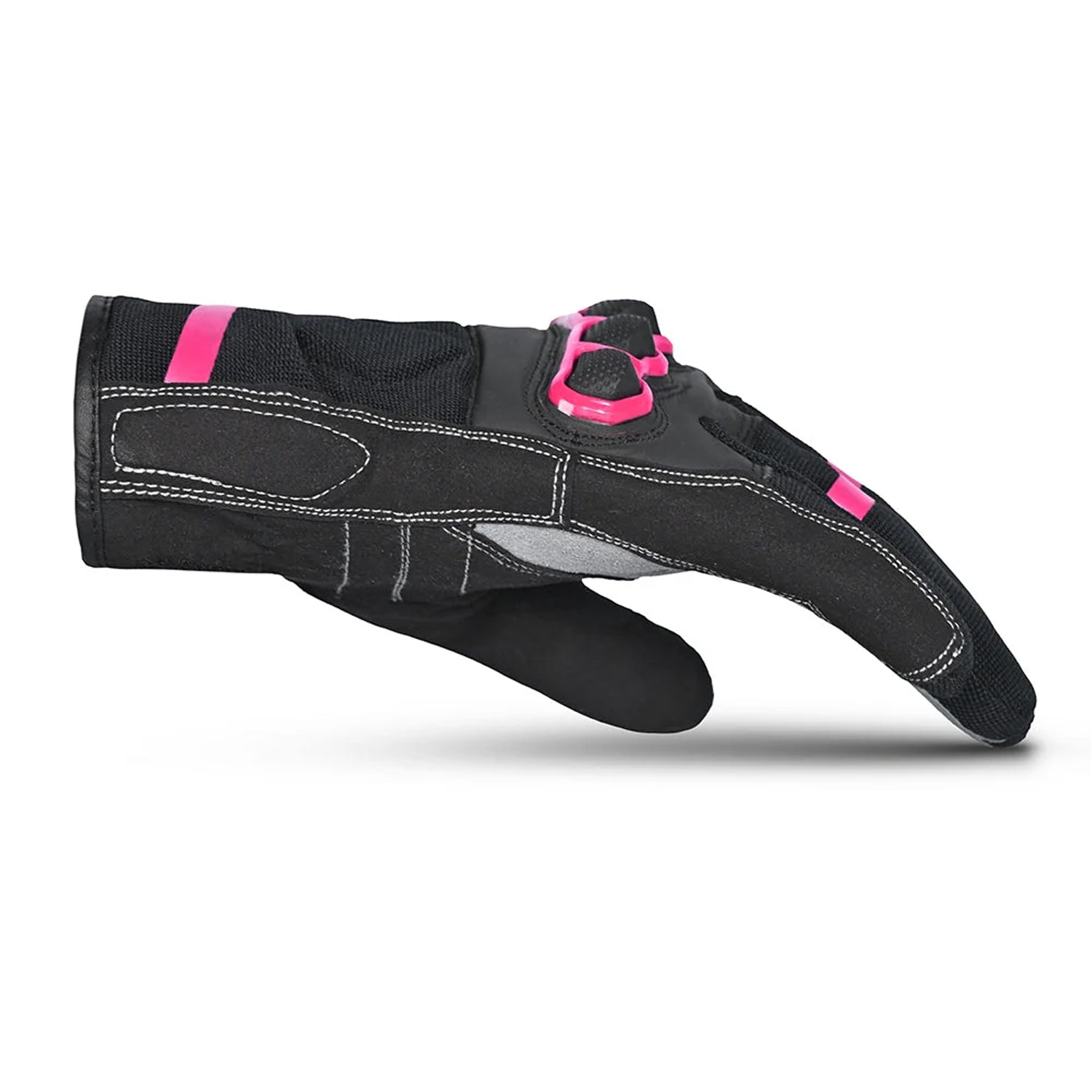 BELA TRACKER GUANTI DONNA INVERNALI MOTO NERO/ROSA 