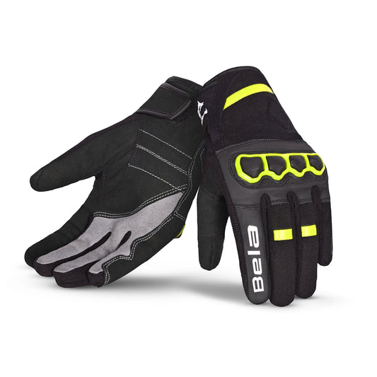 BELA TRACKER GUANTI UOMO INVERNALI MOTO NERO/GIALLO FLUOR – Yamoto.it