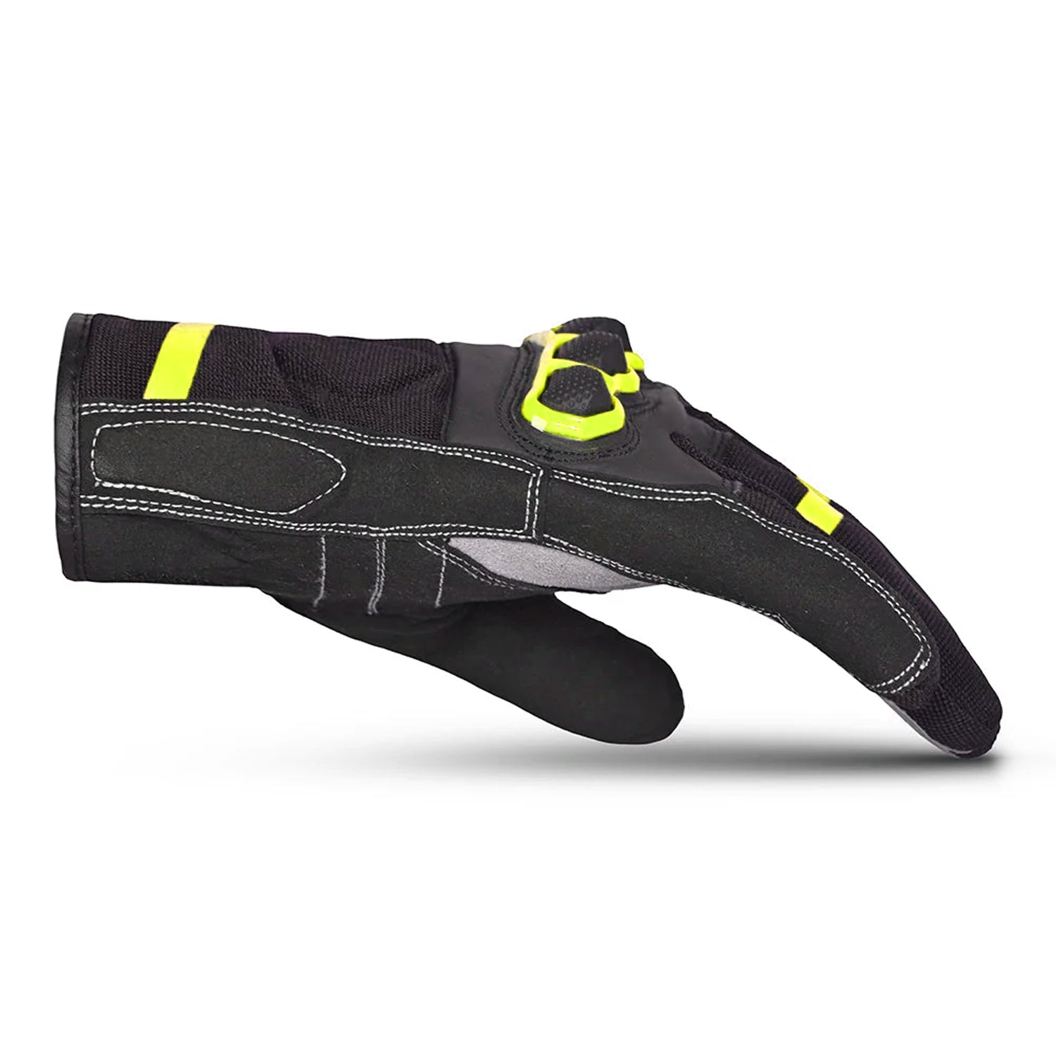 BELA TRACKER GUANTI UOMO INVERNALI MOTO NERO/GIALLO FLUOR 