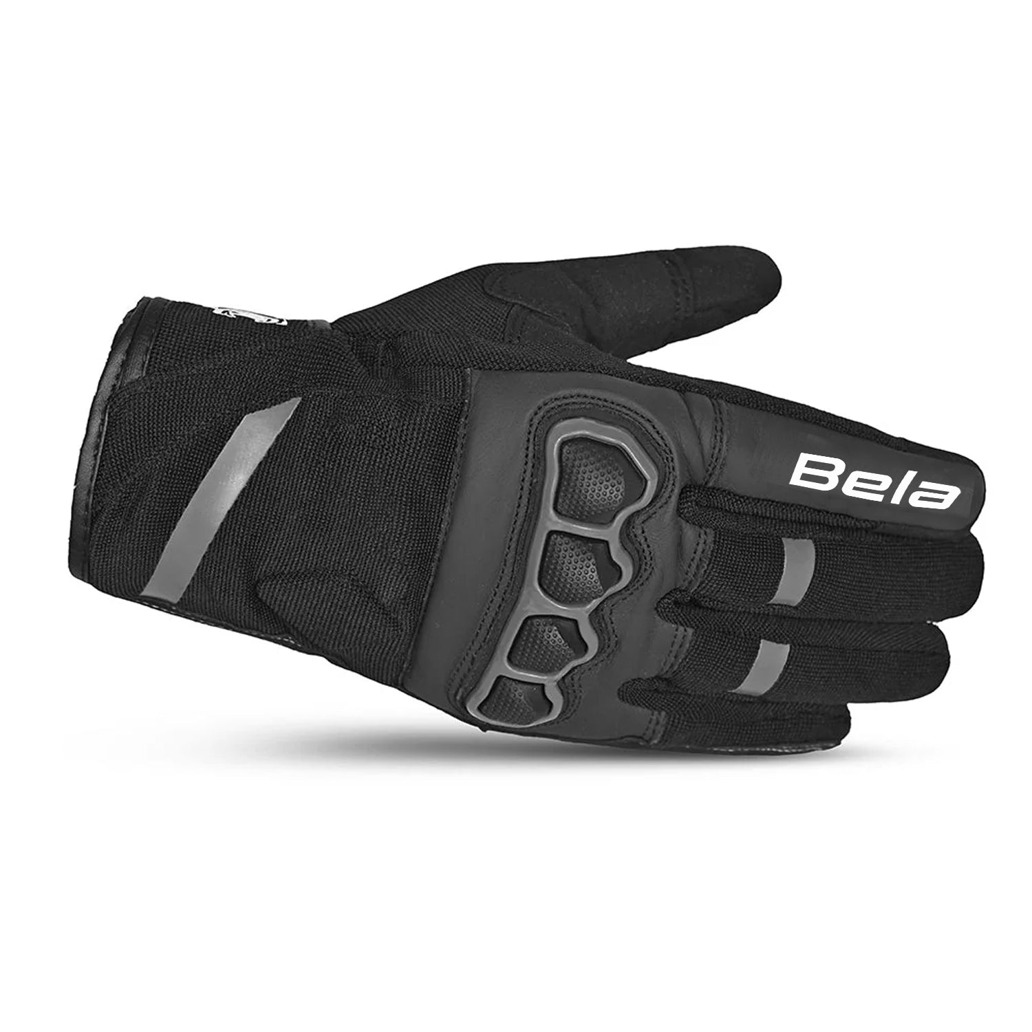 BELA TRACKER GUANTI UOMO INVERNALI MOTO NERO/GRIGIO 